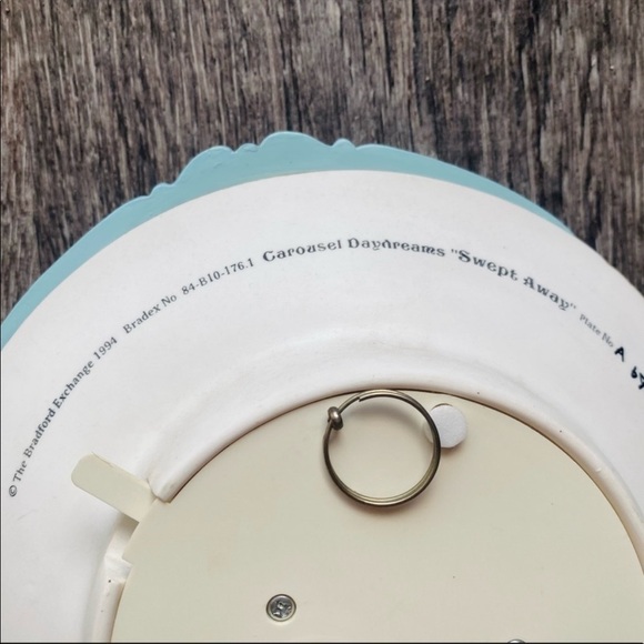 Music box Bradford exchange Carousel Daydream horse slept away 1984 vintage - Picture 6 of 7